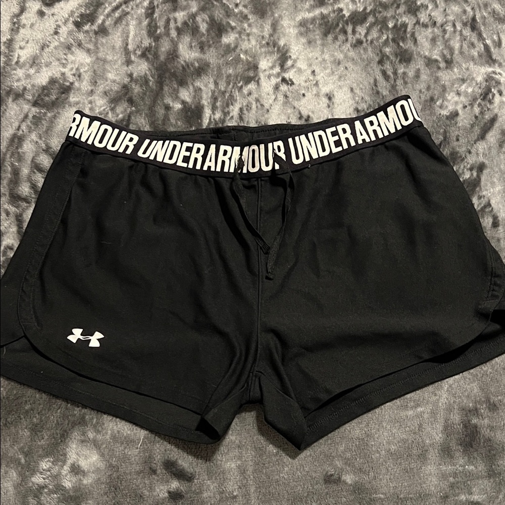 Under Armour Women's Black Athletic Shorts